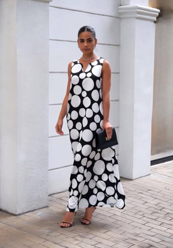 дамска рокля сатен 2465