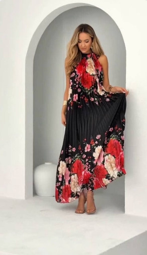 rochie de dama cu fanta 2396