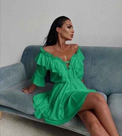 rochie dama satin2449