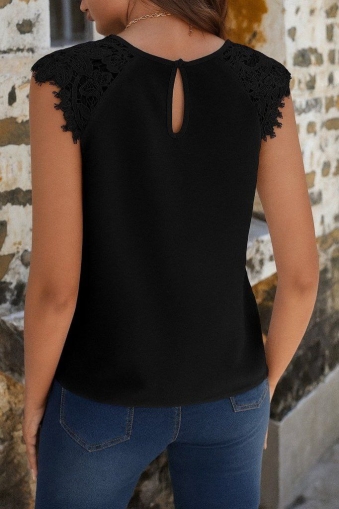 set pantaloni scurti dama cu in camasa 2510 negru