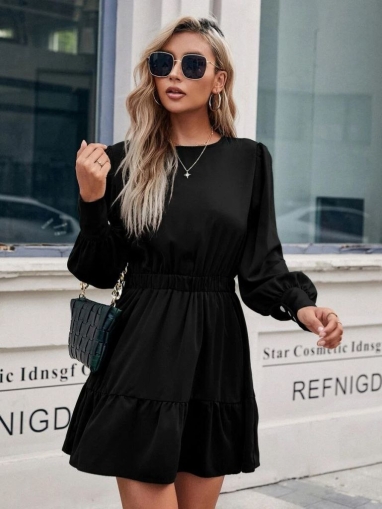 set pantaloni scurti dama cu in camasa 2510 negru