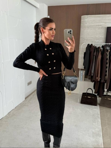 rochie de dama cu fanta 2396