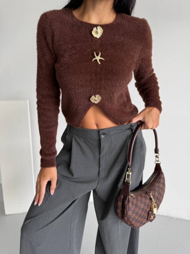 set pantaloni scurti dama cu in camasa 2510 negru