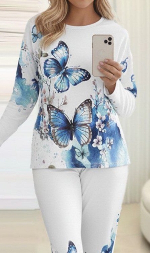 дамски компект пеперуди  J61711