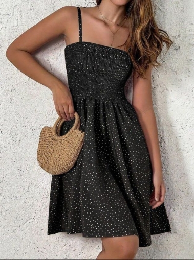 set pantaloni scurti dama cu in camasa 2510 negru