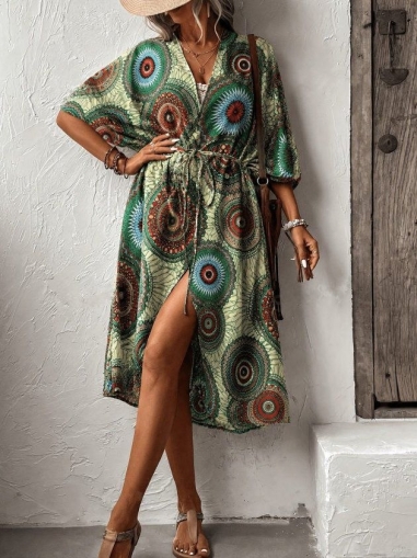 rochie de dama cu fanta 2396