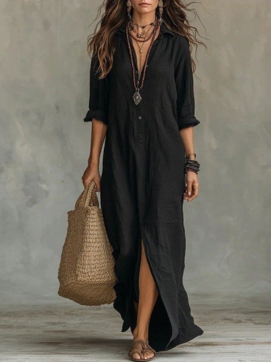 set pantaloni scurti dama cu in camasa 2510 negru
