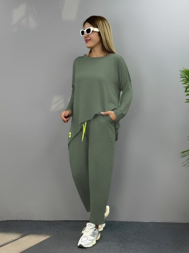 set pantaloni scurti dama cu in camasa 2510 negru