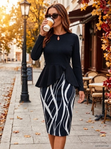 set pantaloni scurti dama cu in camasa 2510 negru