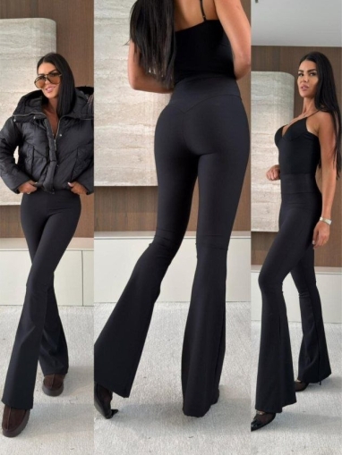 set pantaloni scurti dama cu in camasa 2510 negru