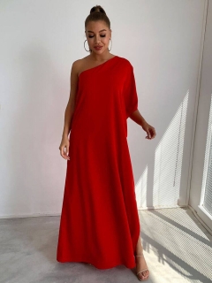 Дамска MAXI рокля 1465 червен