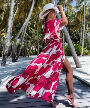 rochie de dama cu fanta 2396
