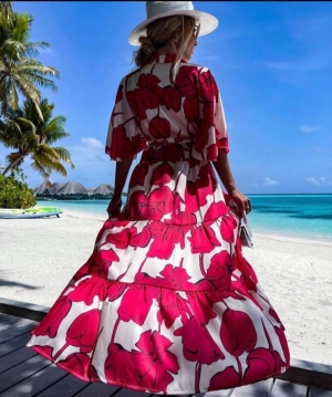 rochie de dama cu fanta 2396