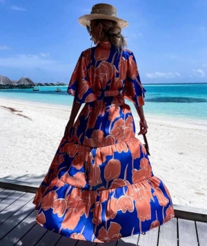 rochie de dama cu fanta 2396