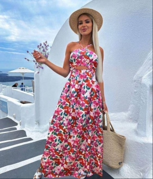 rochie de dama cu fanta 2396