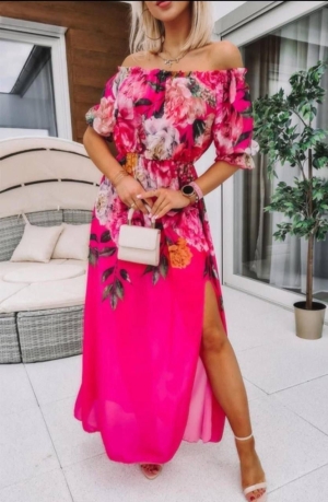 rochie de dama cu fanta 2396