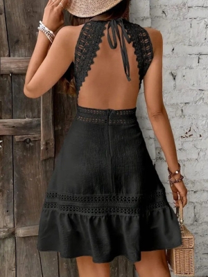 set pantaloni scurti dama cu in camasa 2510 negru