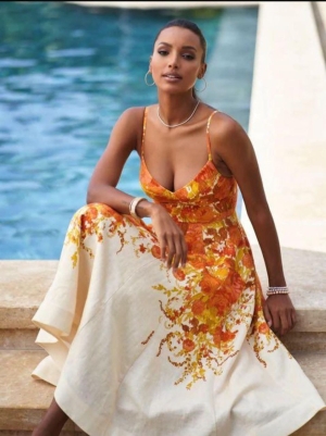 rochie de dama cu fanta 2396
