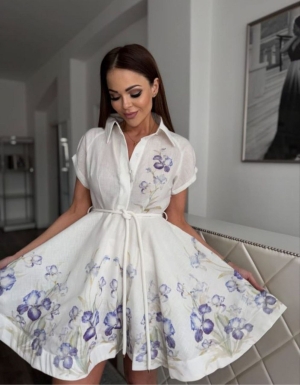 rochie de dama cu fanta 2396