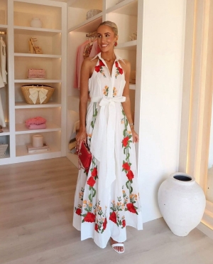 rochie de dama cu fanta 2396