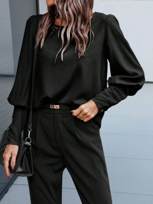 set pantaloni scurti dama cu in camasa 2510 negru