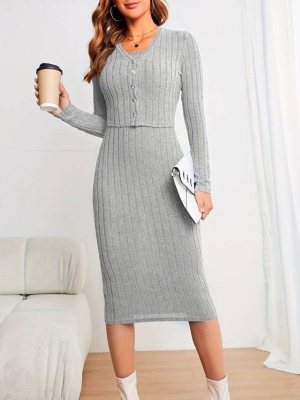 rochie de dama cu fanta 2396