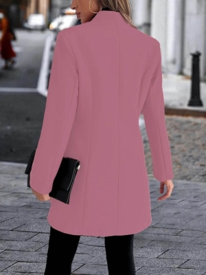 дамско палто с лястовича яка J96004