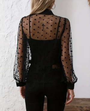 set pantaloni scurti dama cu in camasa 2510 negru