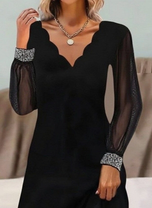 дамска рокля лазарно изрязана и тюл  J61933