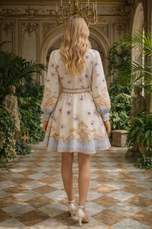 rochie de dama cu fanta 2396