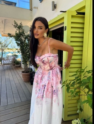 rochie de dama cu fanta 2396