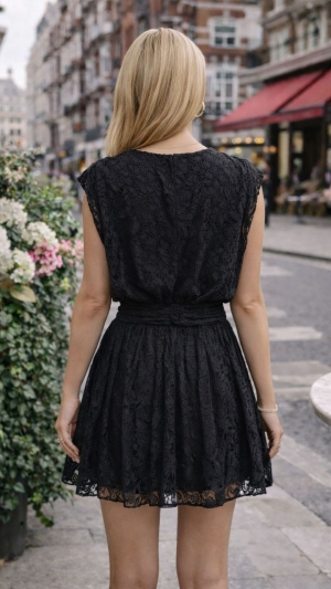 rochie de dama cu fanta 2396