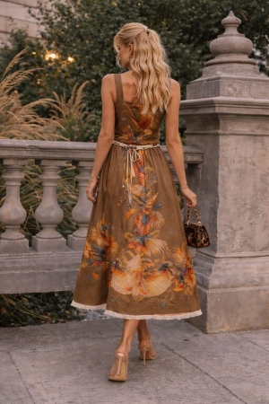 rochie de dama cu fanta 2396