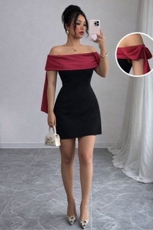 set pantaloni scurti dama cu in camasa 2510 negru