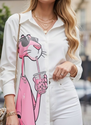 дамска риза  с камъни  AS7884