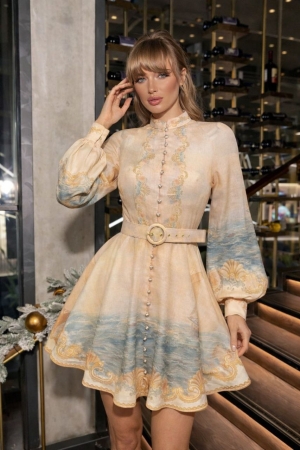 rochie de dama cu fanta 2396