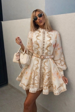 rochie de dama cu fanta 2396