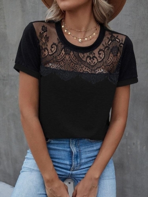 set pantaloni scurti dama cu in camasa 2510 negru