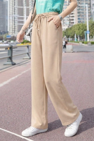 pantaloni de damă din piele ecologică cu talie înaltă J46132