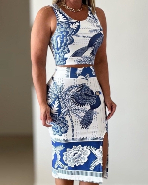 rochie de dama cu fanta 2396