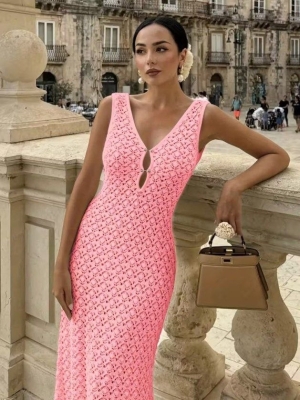 rochie de dama cu fanta 2396