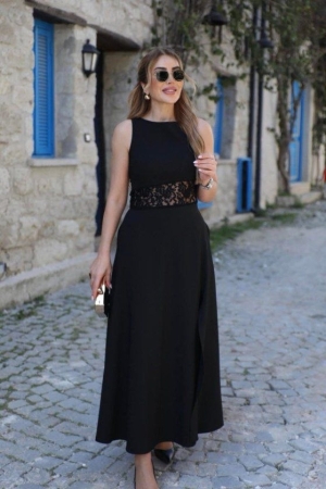 rochie de dama cu fanta 2396