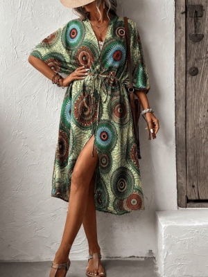 rochie de dama cu fanta 2396