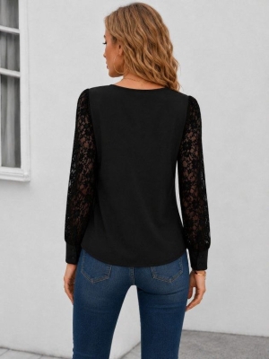 set pantaloni scurti dama cu in camasa 2510 negru