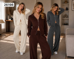 set pantaloni scurti dama cu in camasa 2510 negru