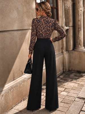 set pantaloni scurti dama cu in camasa 2510 negru
