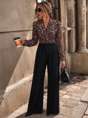 set pantaloni scurti dama cu in camasa 2510 negru