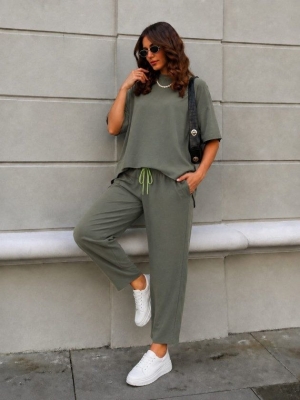 set pantaloni scurti dama cu in camasa 2510 negru