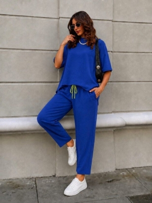 set pantaloni scurti dama cu in camasa 2510 negru