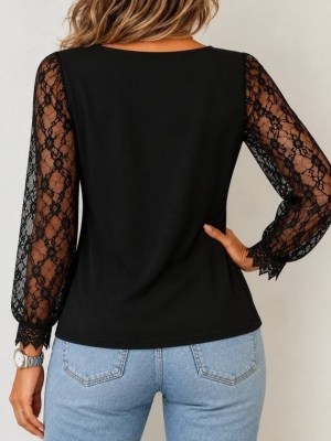 set pantaloni scurti dama cu in camasa 2510 negru
